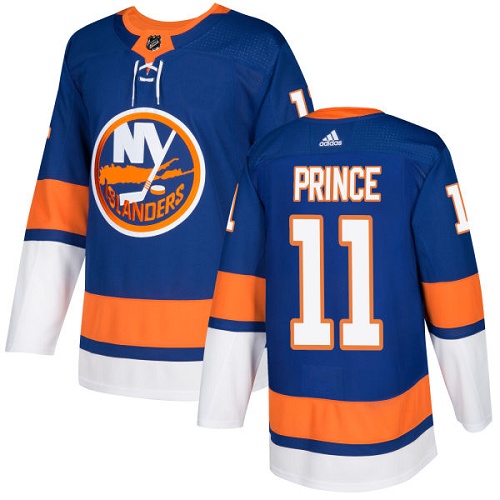 Kinder New York Islanders Eishockey Trikot Shane Prince #11 Authentic Königsblau Heim